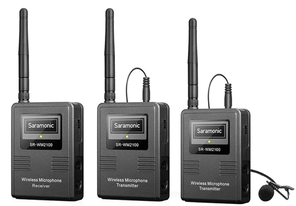 Saramonic SR-WM2100 Kablosuz Yaka Mikrofonu ürün görseli 1