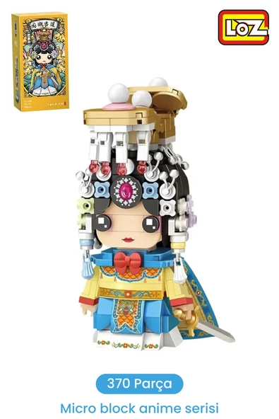 Loz Micro Anime Serisi 1550 Modeli 370 Parça Dekoratif Oyuncak Yapım Seti Yapı Blok ürün görseli 1