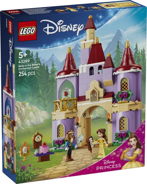 LEGO Disney 43289 Belle and the Beast's Enchanted Castle ürün görseli 1