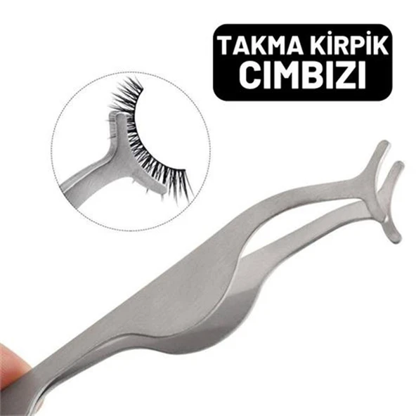 Croc Kirpik Takma-Sökme Cımbızı - Kirpik Kıvırıcı - Pro Lash Aplicator ürün görseli 1
