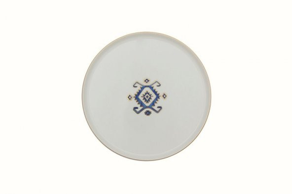 Porland Arabesque Desen Düz Tabak 21cm ürün görseli 1