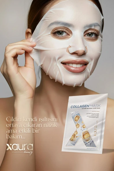 Xaura Global Collagen Mask 4'lü Paket - Resim 4
