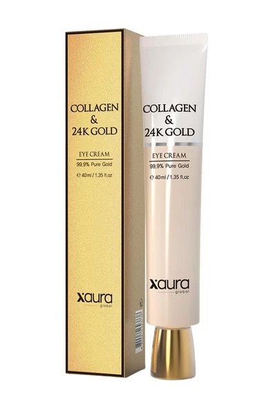 Xaura Global Collagen & 24K Gold Eye Cream 40 ml ürün görseli 1
