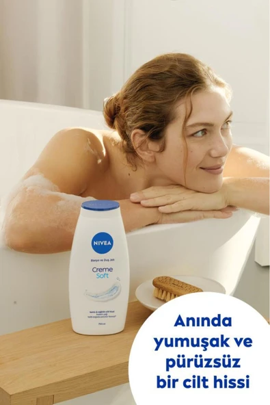 Nivea Creme Soft Duş Jeli 500 ml - Resim 5