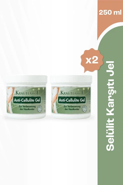 Krauterhof Anti-Cellulite Gel 250 ml 2 Adet ürün görseli 1