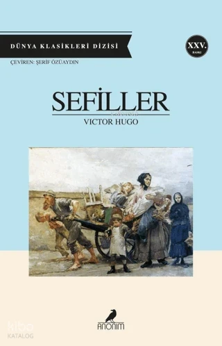 Sefiller - Victor Hugo  Anonim Yayıncılık  Dünya Klasikleri  Karton Kapak ürün görseli 1