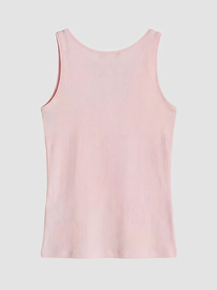 LCW EVERYDAY Pembe U Yaka Kadın Atlet - Resim 6