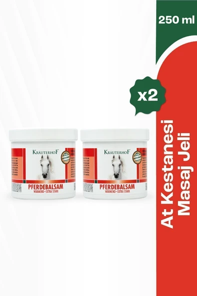 Krauterhof Isıtıcı Masaj Jeli 250 ml 2 Adet ürün görseli 1