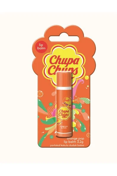 Chupa Chups Dudak Bakım Kremi 3.2 gr - Portakal ürün görseli 1