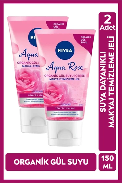 Nivea Micellar Makyaj Temizleme Jeli Güllü 150 ml 2 Adet ürün görseli 1