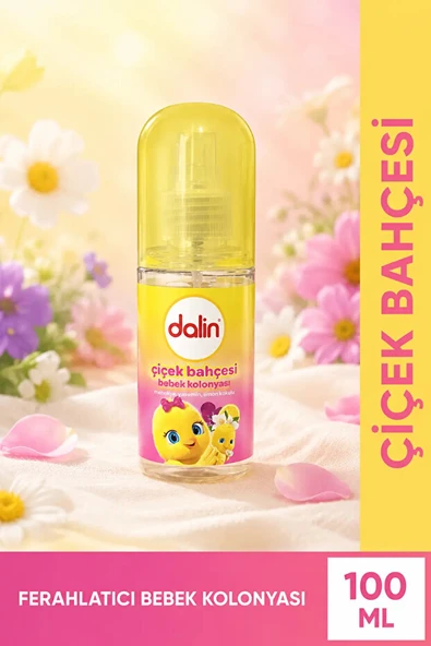 Dalin Bebek Kolonyası Sprey Çiçek Bahçesi 100 ml ürün görseli 1