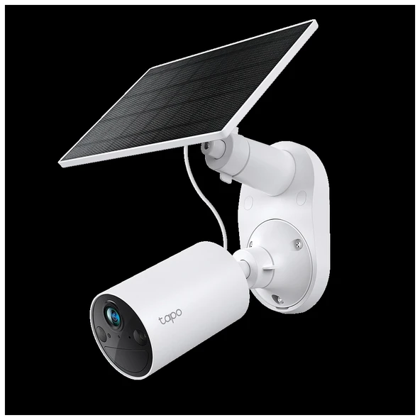 Nevamel® TP-LINK Tapo TC82 KIT (C410 KIT) 2K 30Mpix Dış Mekan IP65 WiFi 9Mt. Renkli Gece Görüşü İki Yönlü Ses Güneş Ener ürün görseli 1
