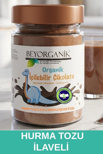 Organik İçilebilir Çikolata 170 gr (PESTİSİT ANALİZLİ) ürün görseli 1
