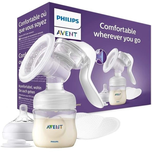 PHILIPS AVENT MANUEL GÖĞÜS POMPASI SCF417/11 ürün görseli 1