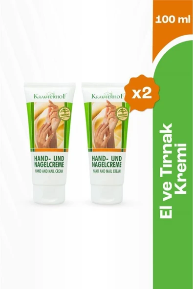 Krauterhof El ve Tırnak Kremi 100 ml 2 Adet ürün görseli 1