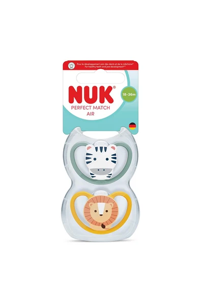 Nuk Perfect Match Air Silikon Emzik 18-36 ay ürün görseli 1