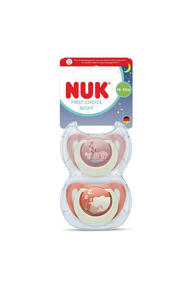 Nuk First Choice Gece Emziği 18-36 Ay Silikon ürün görseli 1