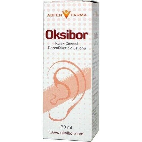 Abfen Farma Oksibor Kulak Damlası 30 ml ürün görseli 1