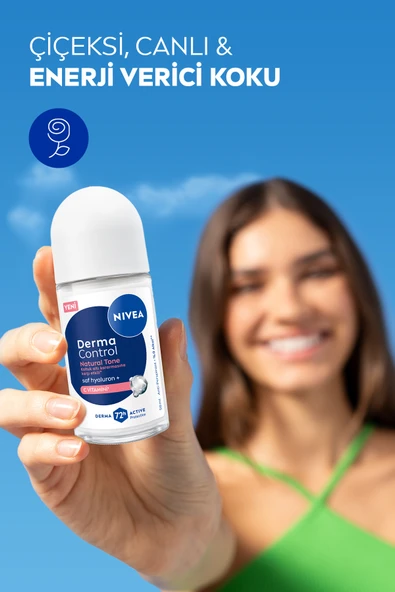 Nivea Derma Control Naturel Tone Roll-On 50 ml - Resim 5