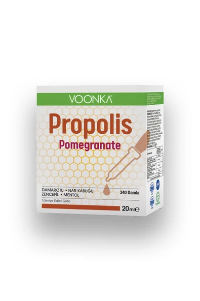 Voonka Propolis Pomegranate 20 ml - Sprey ürün görseli 1