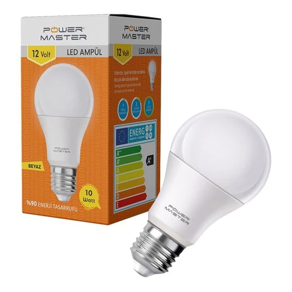 Powermaster PMLED-12 10 Watt 12 Volt 6500K Led Ampul - Resim 2
