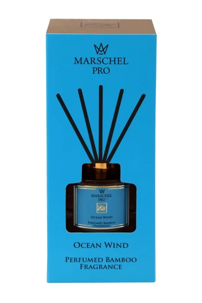 Marshel Pro Ocean Wind Çubuklu Koku Cam Şişe 50 ml ürün görseli 1