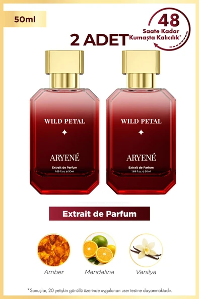 Aryene Wild Petal Debut Kadın Parfüm 50 ml 2 Adet ürün görseli 1