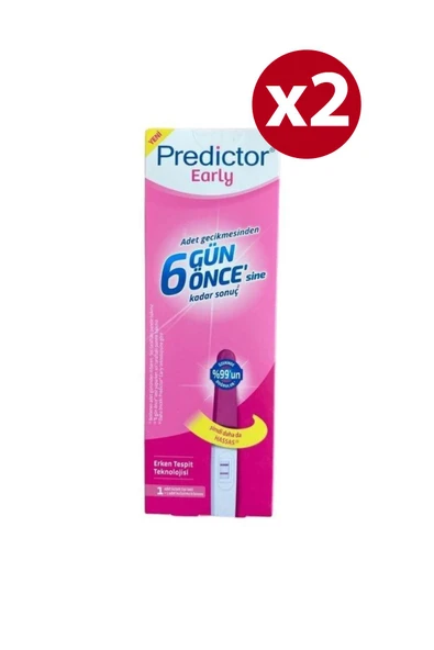 Predictor Early Gebelik Testi 2 Adet ürün görseli 1