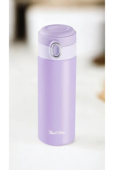Tantitoni Çelik Termos 400 ml Mor - Resim 2
