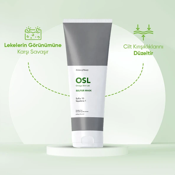 Osl Sulfur Mask 75 ml - Resim 3