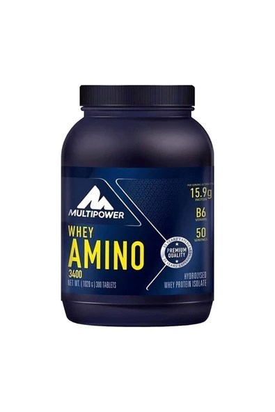 Multipower Whey Amino 3400 - 300 Tablet ürün görseli 1