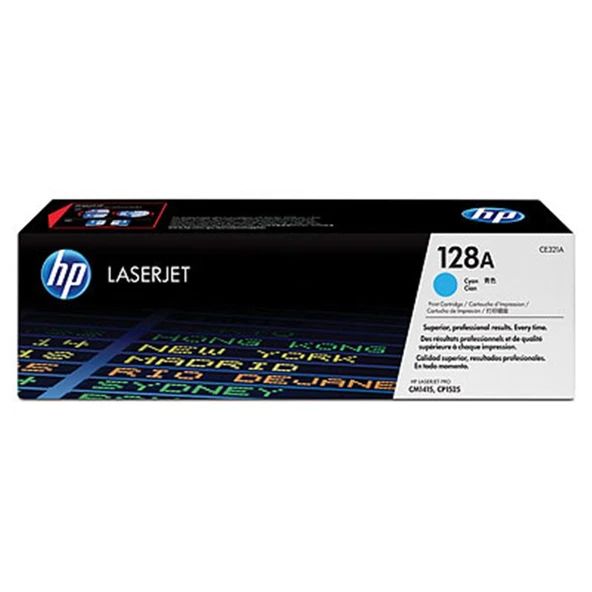 HP 128A Cyan Mavi 1.300 Sayfa Toner CE321A ürün görseli 1