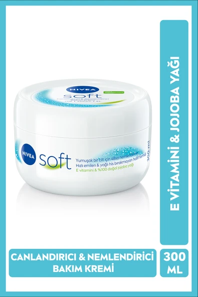 Nivea Soft Nemlendirici Krem 300 ml ürün görseli 1