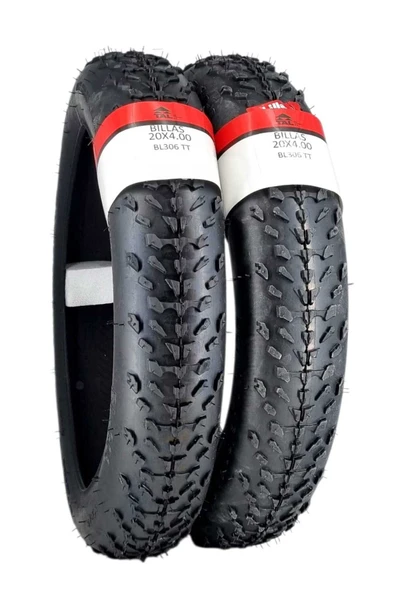 Billas 20x4.00 TT Fat Bike Lastik Seti ürün görseli 1