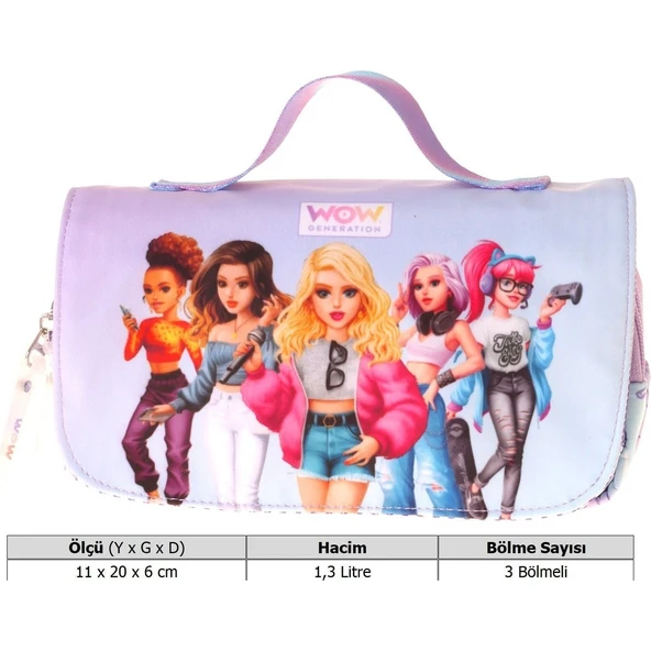 Wow Generatıon Kalem Çantası (very Nıce)w6082 - Resim 4