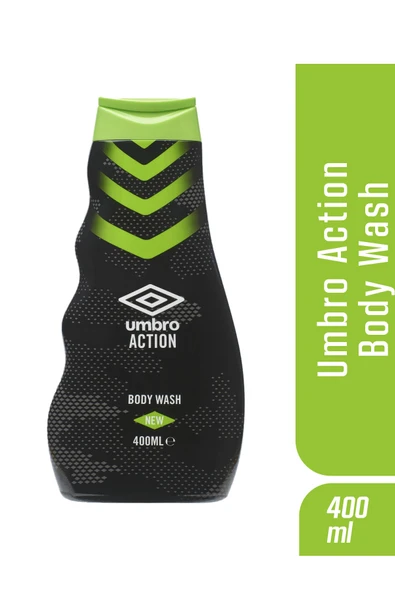 Umbro Action Erkek Vücut Yıkama Duş Jeli Şampuanı 400 ml ürün görseli 1