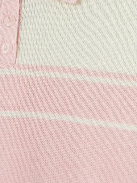 LCW Modest Pembe Hırka - Resim 7