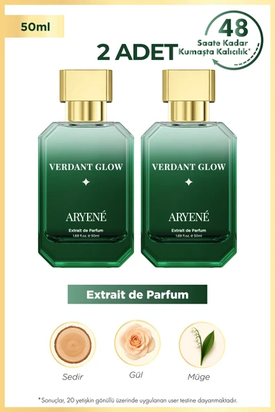 Aryene Verdant Glow Debut Kadın Parfüm 50 ml 2 Adet ürün görseli 1