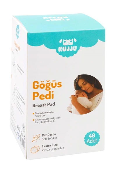 Kujju Göğüs Pedi 40 lı - Standart Standart ürün görseli 1