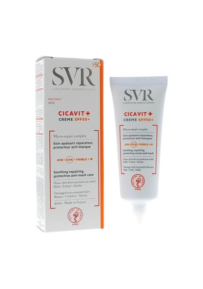 SVR Cicavit 40 ml 50 Faktör Güneş Kremi ürün görseli 1