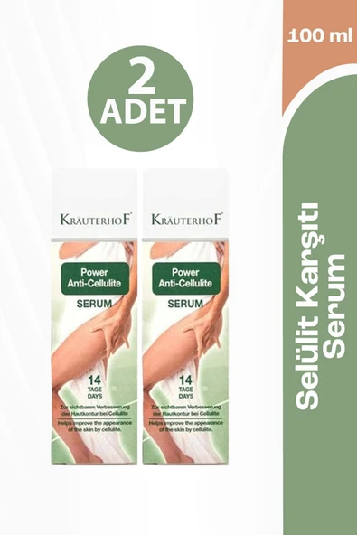 Krauterhof Power Anti Cellulite Serum 100 ml 2 Adet ürün görseli 1