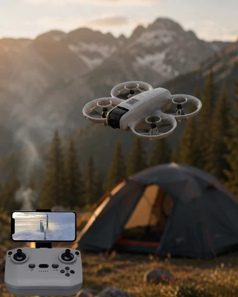 Nevamel® Kameralı Drone Headless Mod ve Engel Algılama Özellikli ürün görseli 1