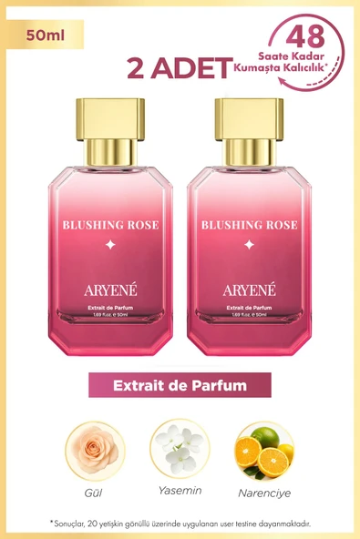 Aryene Blushing Rose Debut Kadın Parfüm 50 ml 2 Adet ürün görseli 1