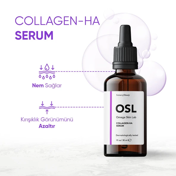 OSL Collagen %5 - HA %1 Serum 30 ml - Resim 2