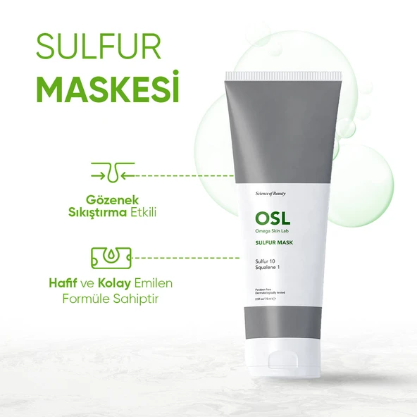 Osl Sulfur Mask 75 ml - Resim 2