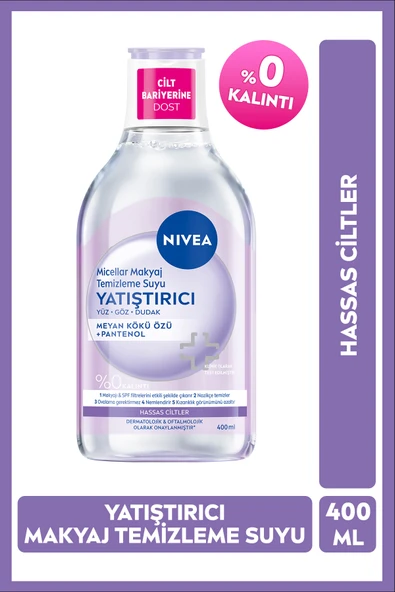 Nivea Micellar Makyaj Temizleme Suyu Hassas Ciltler 400 ml ürün görseli 1