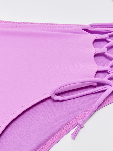 LCW DREAM Mor Kadın Düz Bikini Alt - Resim 4