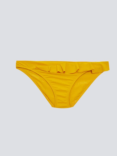 LCW DREAM Sarı Kadın Düz Bikini Alt - Resim 2