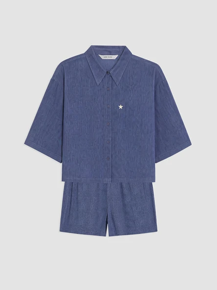 LCW Young Mavi Pijama Takımı ürün görseli 1