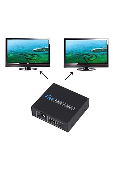 Bastore 2 Port Hdmi Switch Splitter Ekran Çoklayıcı Çoğaltıcı ürün görseli 1